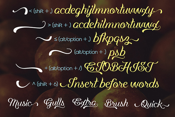 Just Peachy Script Typeface in Fonts - product preview 7