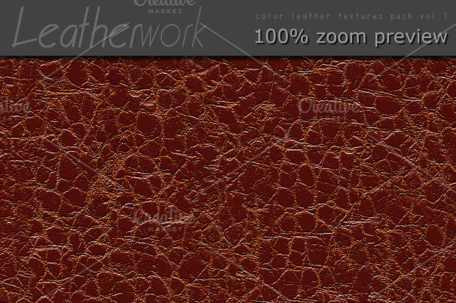 Leather Seamless HD textures vol.1 in Man-Made - product preview 3