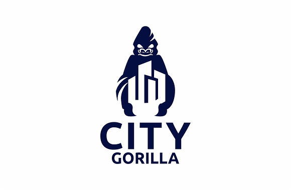 Gorilla City  in Logo Templates - product preview 1