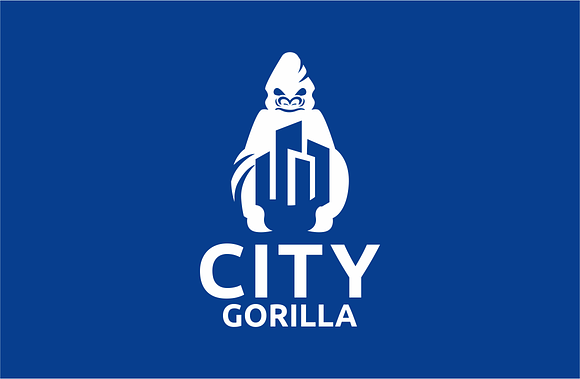 Gorilla City  in Logo Templates - product preview 2