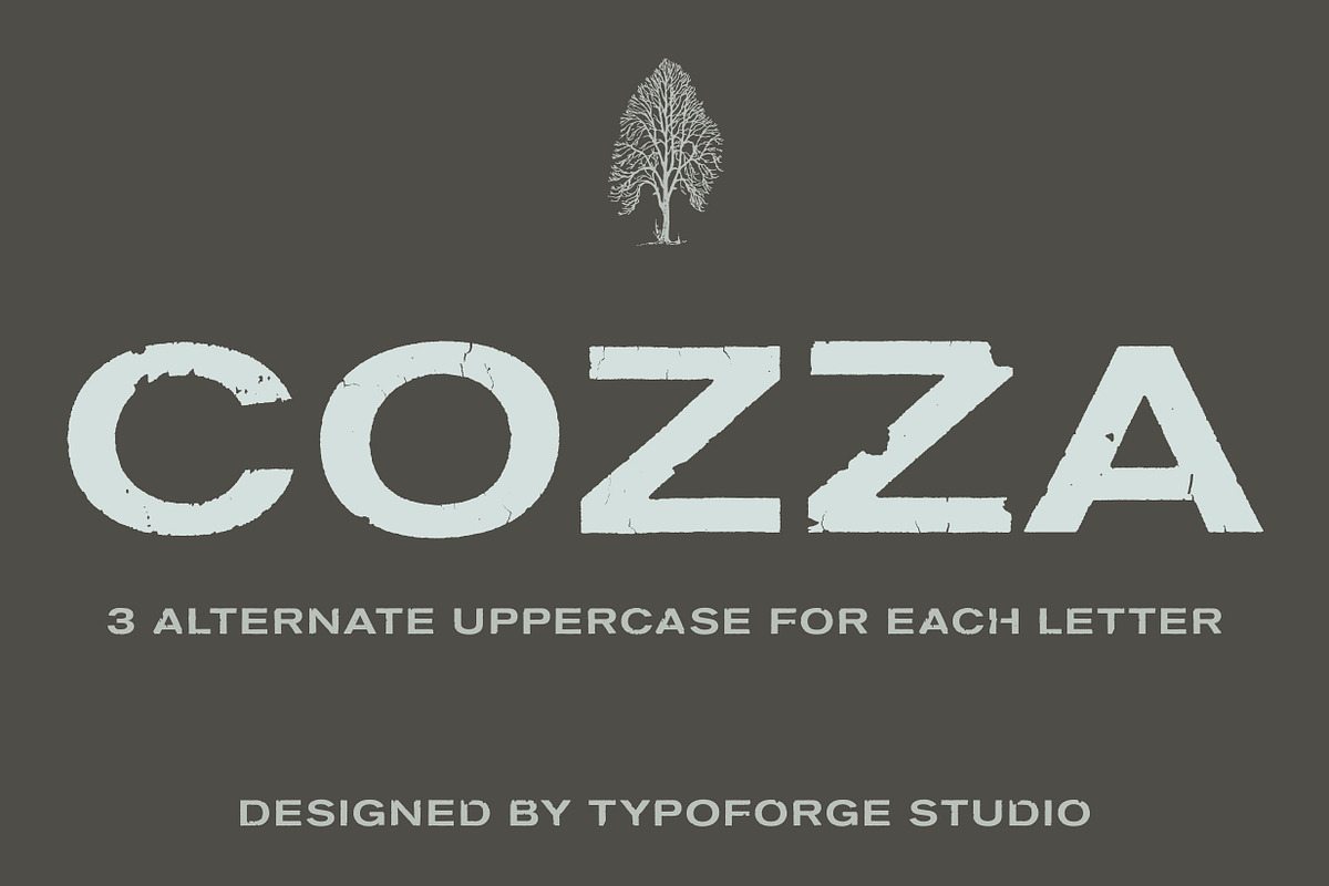 Cozza Letraset – now 9$ in Blackletter Fonts - product preview 8