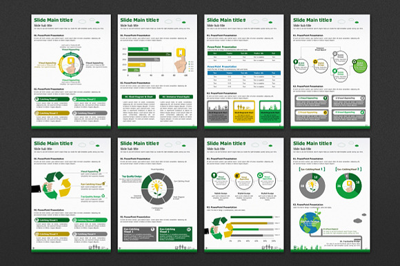 Energy PowerPoint Template Vertical in PowerPoint Templates - product preview 3