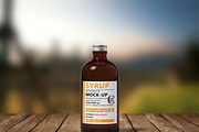Syrup Bottle Mock-Up