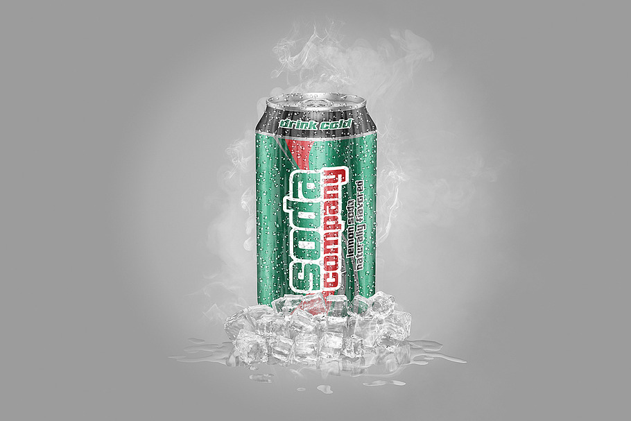 Soda Can Mockup in Product Mockups - product preview 8