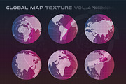 World vector map set
