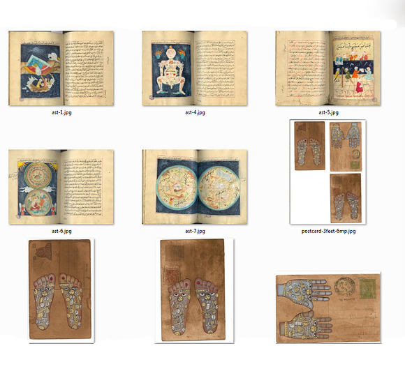 Astrology Images from India & Turkey in Illustrations - product preview 1
