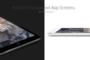 iPad Air Mockup with Screens