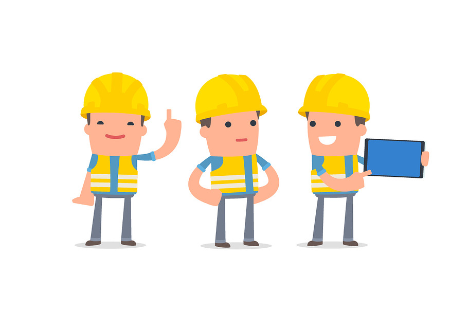 150+ Poses of Smart Builder  in Illustrations - product preview 8