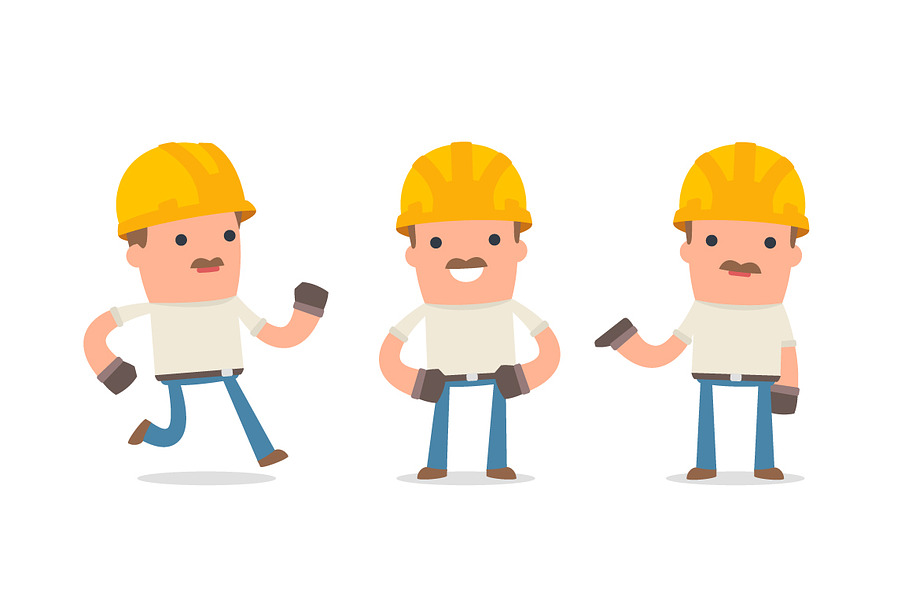150+ Poses of Character Handyman  in Illustrations - product preview 8
