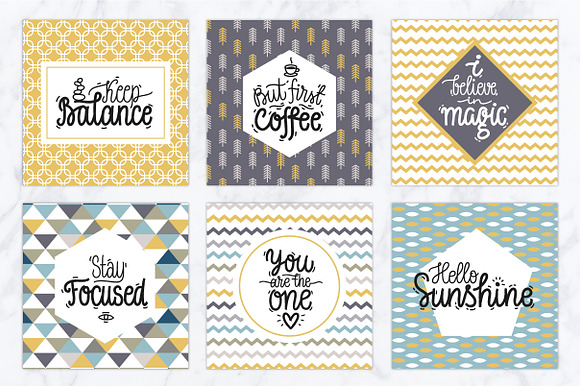 Motivational Vector Letterings in Illustrations - product preview 5