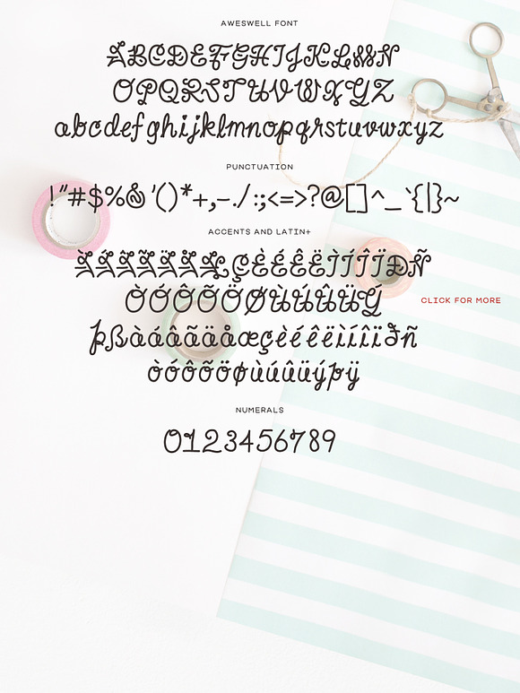 Aweswell in Display Fonts - product preview 5