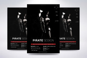 Dark Pirate Session Flyer