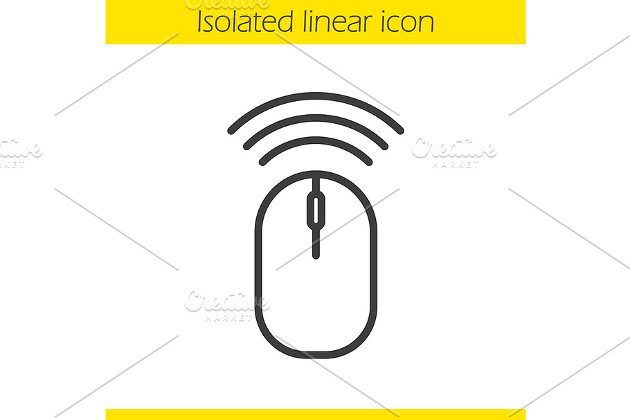 Wireless computer mouse icon. Vector in Icons - product preview 8