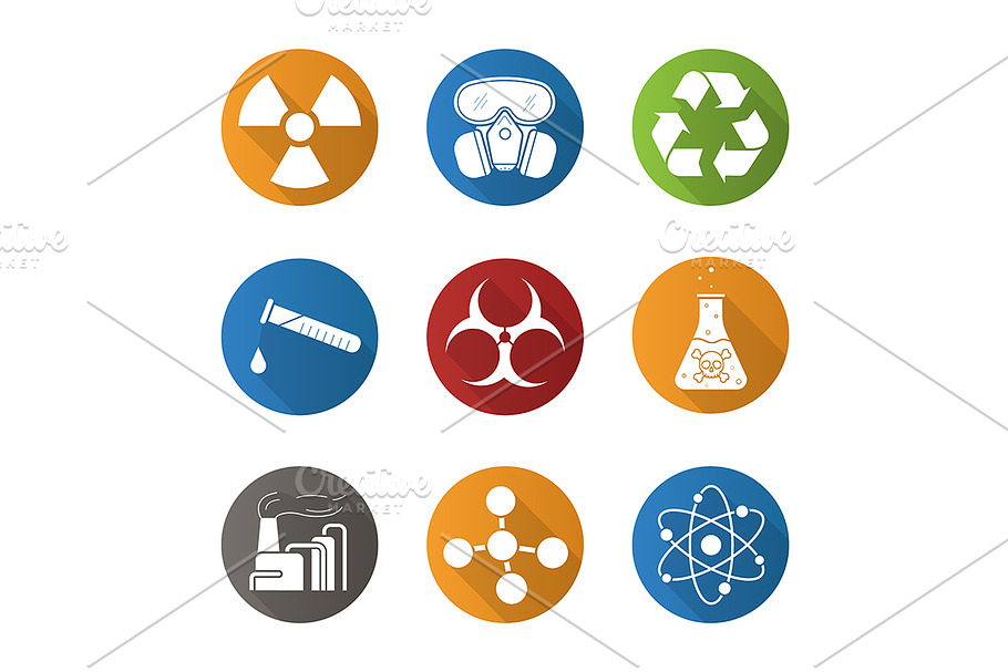 Chemical industry. 9 icons. Vector in Graphics - product preview 8
