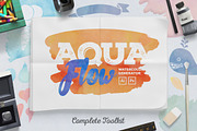 Aquaflow Watercolor Layer Styles