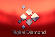 Diamond Pixel Digital Internet Logo