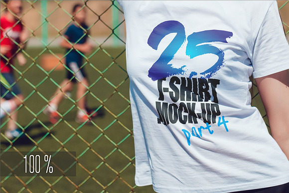 25 T-Shirts Mock-Up (Part 4) in Product Mockups - product preview 3