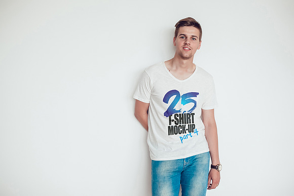 25 T-Shirts Mock-Up (Part 4) in Product Mockups - product preview 9