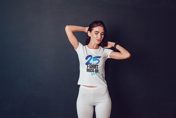 25 T-Shirts Mock-Up (Part 4) in Product Mockups - product preview 14