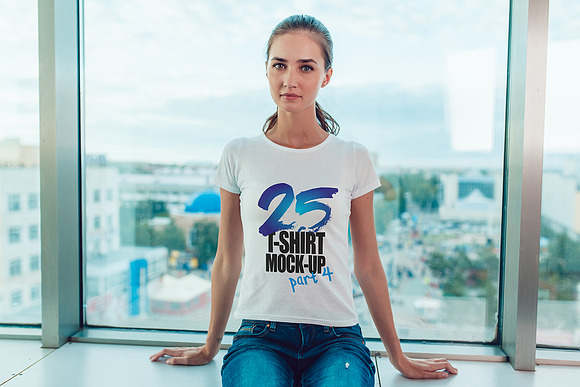 25 T-Shirts Mock-Up (Part 4) in Product Mockups - product preview 15