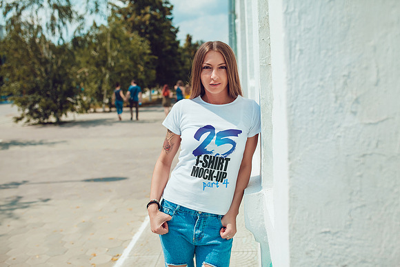 25 T-Shirts Mock-Up (Part 4) in Product Mockups - product preview 23