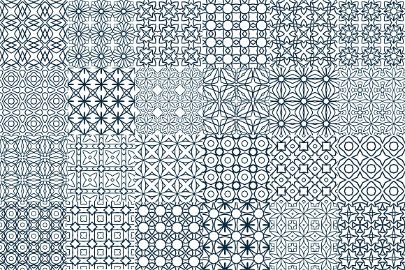 Geometric seamless patterns in Patterns - product preview 3