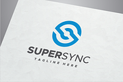 Super Sync - Letter S Logo