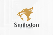 Smilodon Logo Template