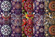 5 Bright Ornamental Patterns
