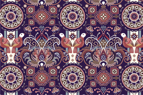 5 Bright Ornamental Patterns in Patterns - product preview 2