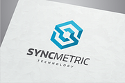Sync metric - Letter S Logo