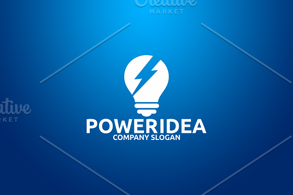 Power Idea in Logo Templates - product preview 1