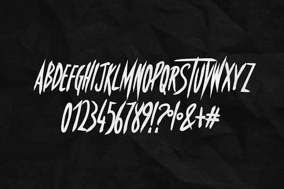 Covenant - Brush Font in Scary Fonts - product preview 1