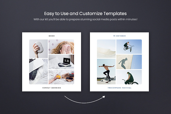 Social Media Booster Kit 4 in Facebook Templates - product preview 5
