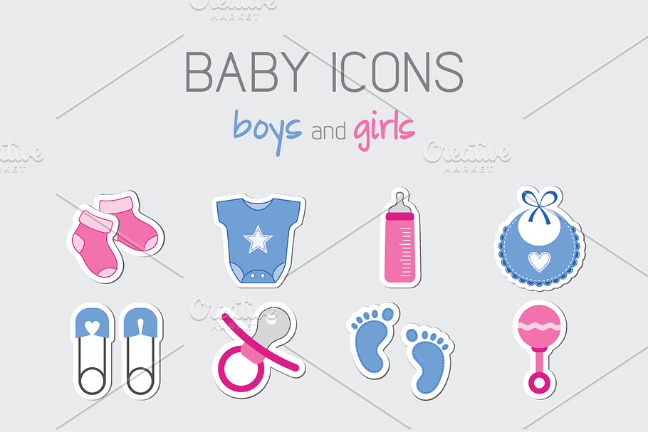 Baby Icons in Baby Icons - product preview 8