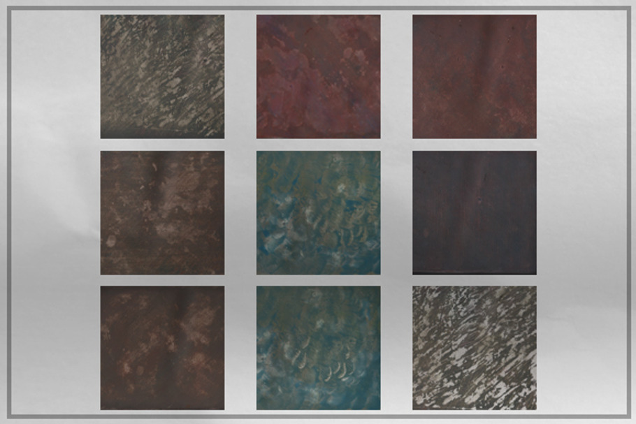 Grunge Texture Seed Pack of 9