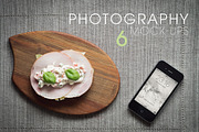 6 iPhone Photography Mock-Ups