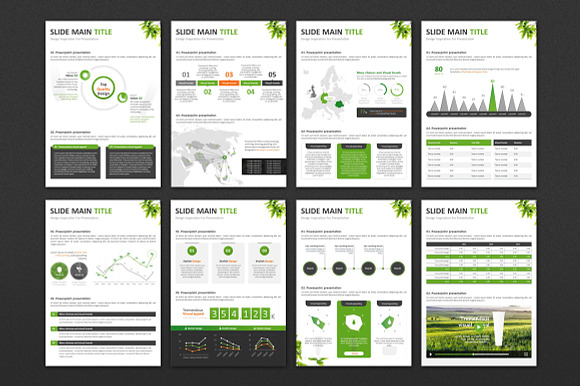 Nature Beauty PPT Vertical in PowerPoint Templates - product preview 3