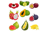 Tropical and exotic fruits