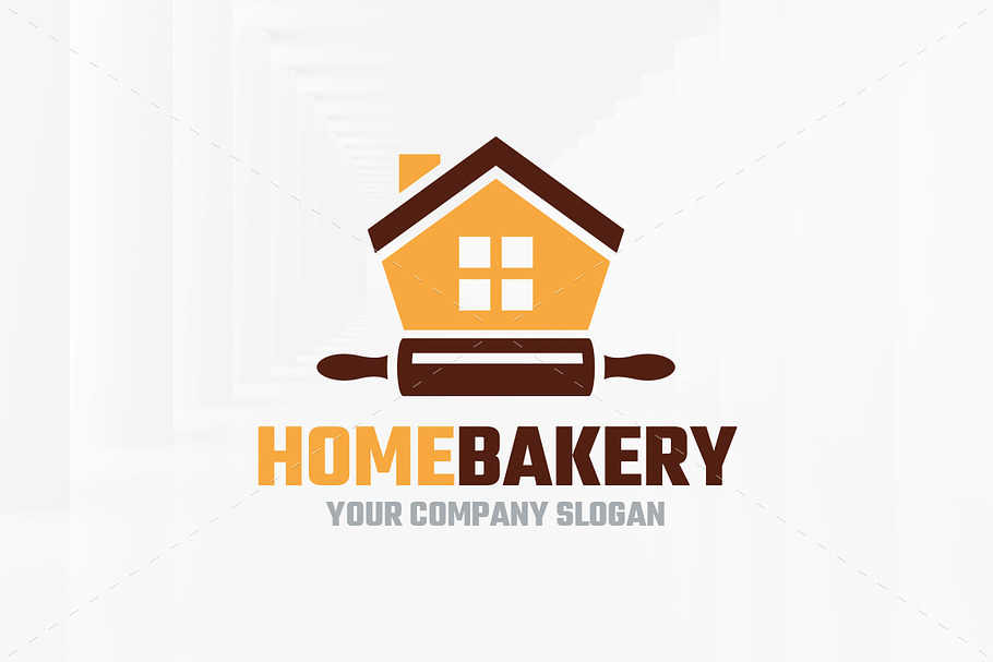 Home Bakery Logo Template