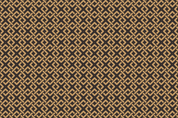 Stylish geometric seamless patterns in Patterns - product preview 2