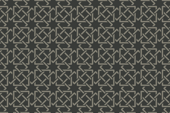 Stylish geometric seamless patterns in Patterns - product preview 3