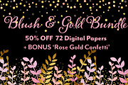 50% OFF Blush & Gold Bundle