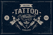Tattoo Studio Emblems