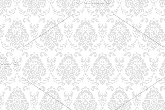 Damask vector seamless patterns in Patterns - product preview 1