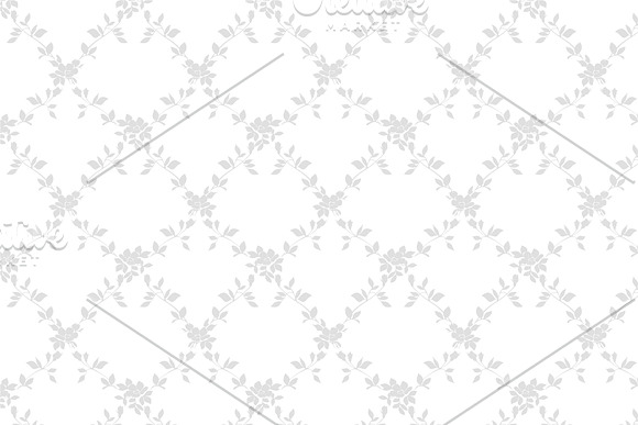 Damask vector seamless patterns in Patterns - product preview 3