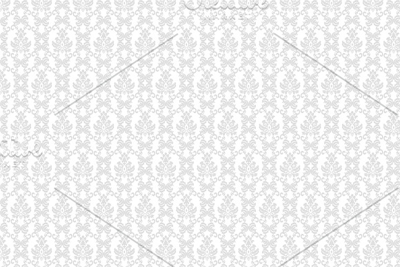 Damask vector seamless patterns in Patterns - product preview 5