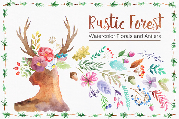 Watercolor Autumn BUNDLE in Graphics - product preview 1