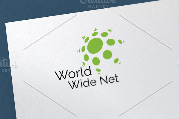 World Wide Net Logo Template