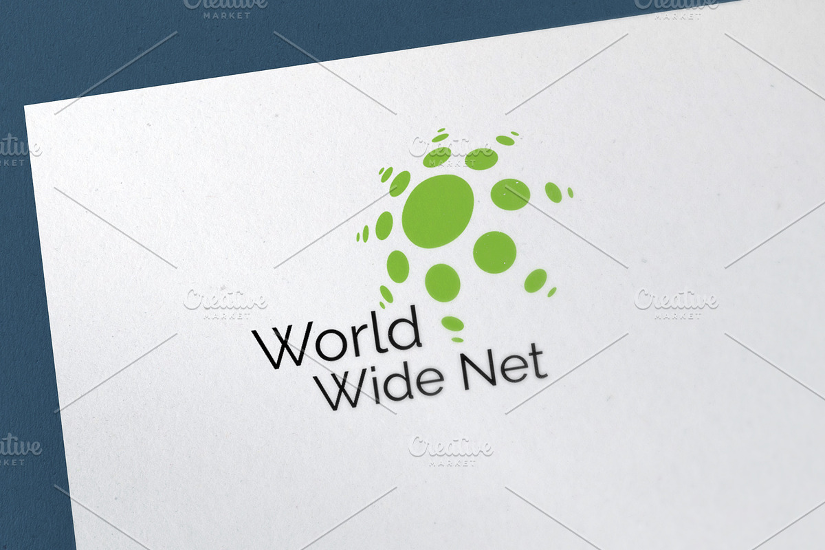 World Wide Net Logo Template in Logo Templates - product preview 8